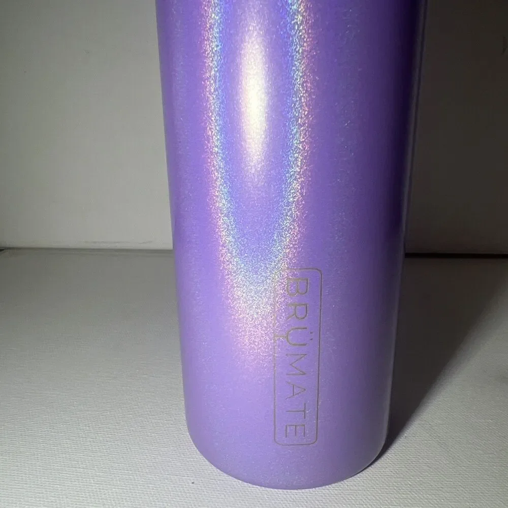 NEW BRUMATE WINESULATOR™ 25 OZ WINE CANTEEN | GLITTER VIOLET no box